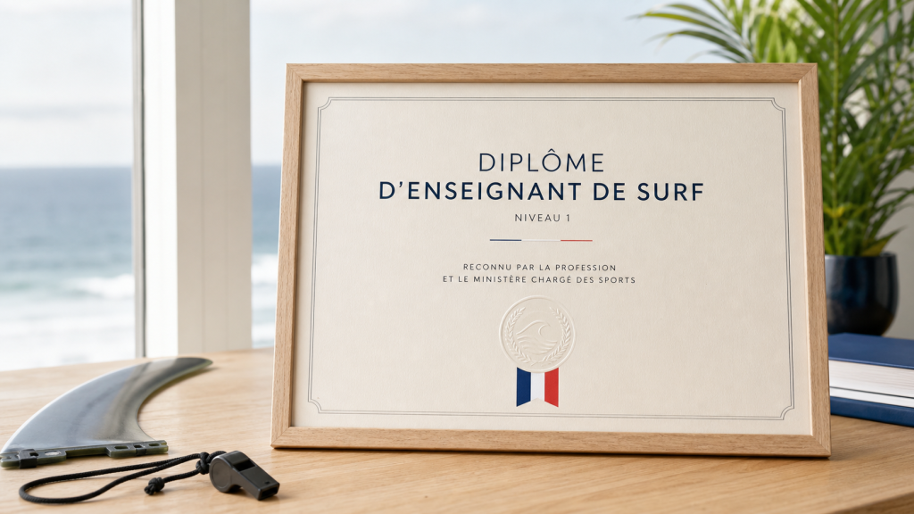 Diplôme français d’instructeur de surf